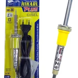 Ferro De Solda Plus 220V SC-30 – Hikari - Imagem 1