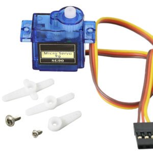 Micro Servo Motor 9g 360 Graus + Acessorios - Imagem 1