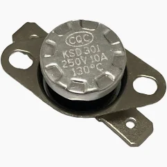 Termostato Ksd 301 10a 250v Nf 130 C