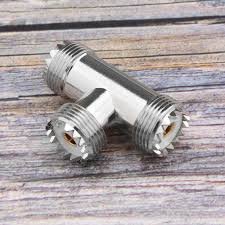 Adaptador Triplo Conector Uhf Femea