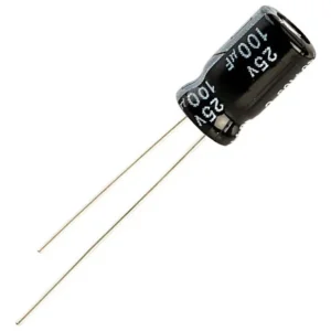 Capacitor 100uf 25v