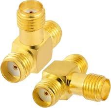 Adaptador Divisor T Sma Femea X Sma Femea