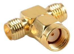 Adaptador Divisor T Sma Macho - Rp X Sma Femea