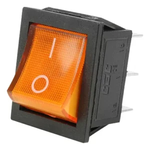 Chave Gangorra On/on 6t 30a 250v Led Laranja - Kcd4