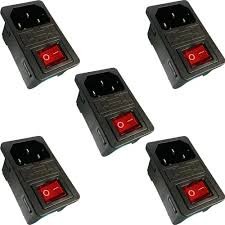 Interruptor Conector As - 03 Tomada De Forca Tripolar