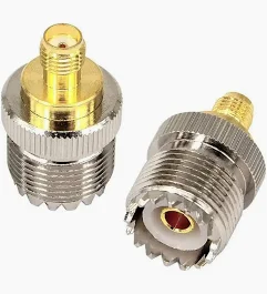 Adaptador Sma Femea X Uhf Femea