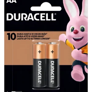 Pilha Alcalina AA - Bt 2 Un - Duracell