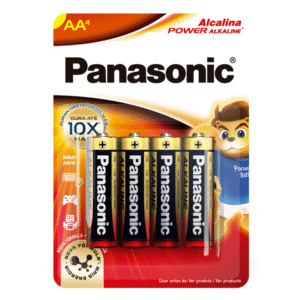 Pilha Panasonic AA4 C/4 Alcalina