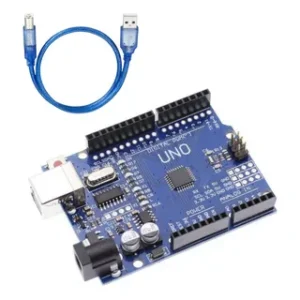 Placa Compativel Uno Atmega328 Ch340 + Cabo Usb
