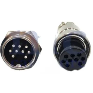 Conector Gx20 9 Pinos
