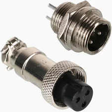 Conector Gx12 3 Pinos