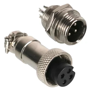 Conector Gx12 4 Pinos