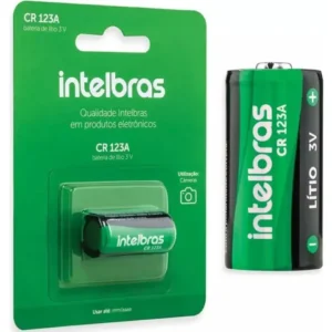 Bateria  De Litio 3V CR123A Intelbras