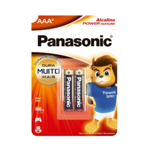 Pilha Panasonic AAA C/2 Alcalina