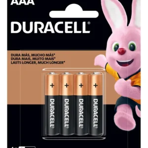 Pilha Alcalina AAA - Bt 4 Un - Duracell