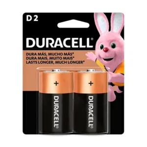 Pilha Alcalina D 2 - Duracell