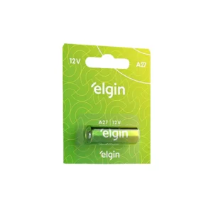 Pilha Alcalina A27 12v - Elgin - 1 Unidade