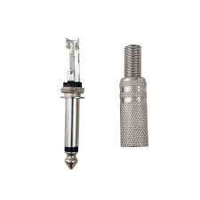 Plug P10 Mono De Metal Profissional Cobre