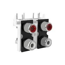 Conector Jack Rca 1x4