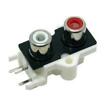 Conector Jack Rca 1x2