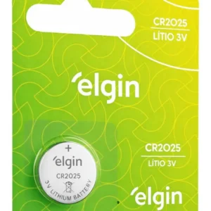 Pilha Moeda De Litio CR2025 - Elgin
