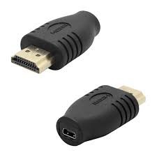 Adaptador Hdmi M - X Micro Hdmi F - Tblack