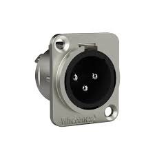 Jack Xlr P/ Painel Macho - Wireconex