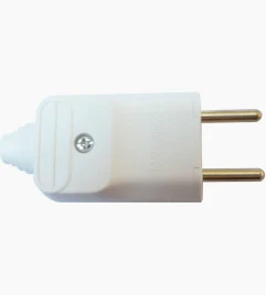 Plug Branco 2p 10a C/prensa Cabo - Magirius