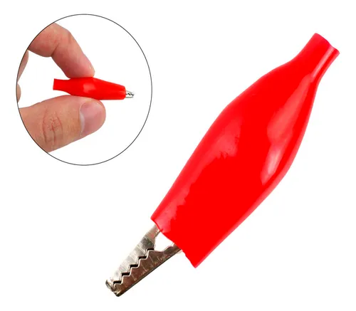 Garra De Jacare 28mm Vermelho