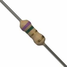 Resistor 7,5r 1/4w