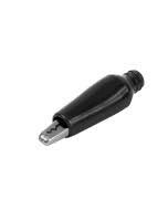 Garra Jacare Isolada Pvc Comp 31mm Gj70 Preto