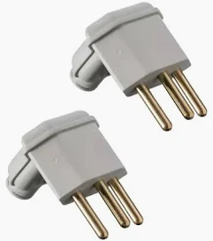 Plug Desmontavel 2p+ T 90 De 10a Branco Margirius