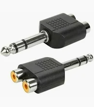 Adaptador Rca/p10 - Stereo