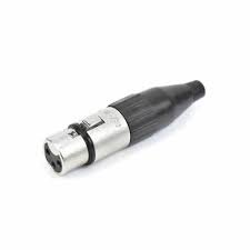 Plug Xlr Sa 2x Femea Santo Angelo
