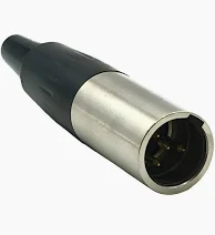 Mini Xlr 4 Pinos Macho