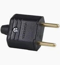 Plug Preto Desmontavel 2p 180º De 10a - Margirius