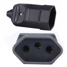 Tomada Desmontavel 2p+t De 20a Com Prensa Cabos - Preto - Ma