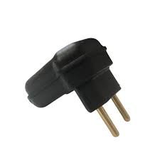 Plugue Pino Prensa Cabo Macho 90° 2p 10a - Preto - Margirius