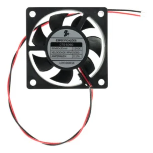Cooler Micro Ventilador 60x60x20mm 12v - 0,17A - 5+