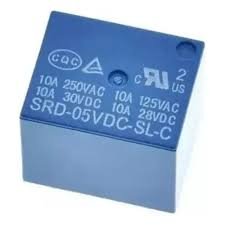 Rele 5v Srd-05vd-sl-c 10a 250vca - Songle