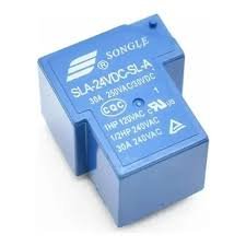 Rele Alta Potencia 24v 30a 5 Pinos