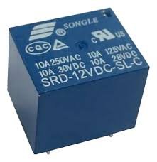 Rele 12v 10a 5 Pinos - Songle