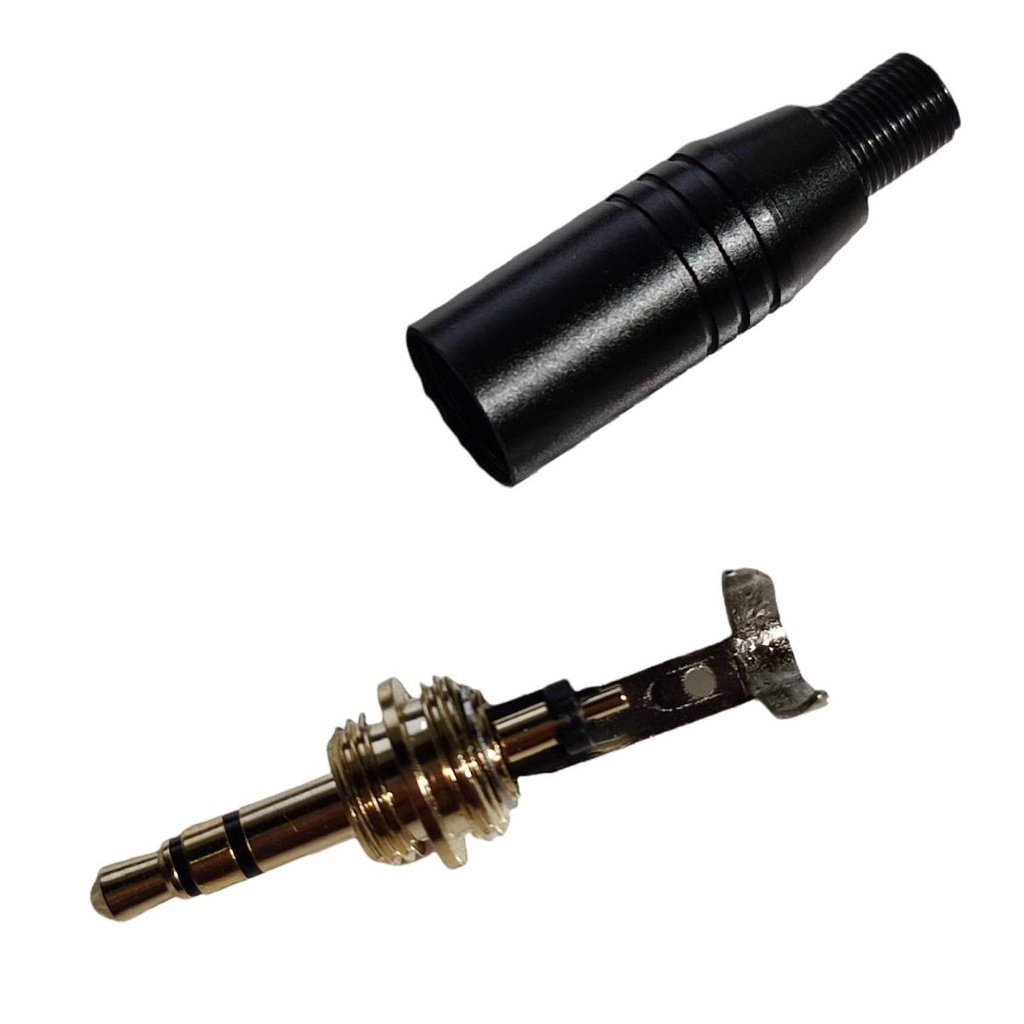 Plug P2 Stereo C/rosca Externo