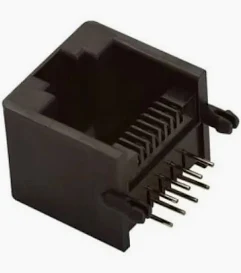 Jack 8 Pinos Rj45 P/placa Platico