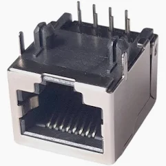 Jack 8 Pinos  Rj45 P/placa Blindado