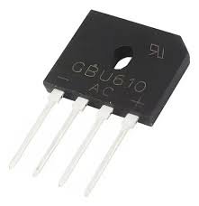Ponte Retificadora Gbu610 6amp 1000v