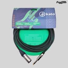 Cabo De Microfone Xlr macho/p10 3mts - Kato