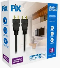 Cabo Hdmi 2.0 - 4k Hdr 19p - 26awg - 15m