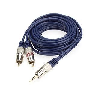 Cabo P2+ 2rca 3mts Pix