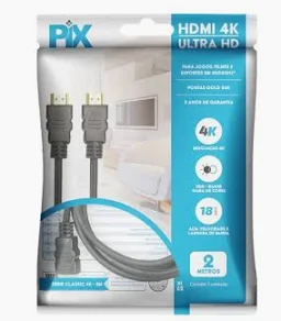 Cabo Hdmi 2.0 - 4k Hdr 19p - 30awg - 2m
